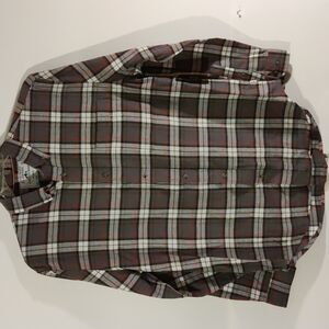 Cactus Man Flannel Shirt Size Medium